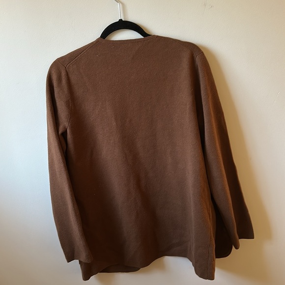 Brown Cotton J Crew Cardigan - Picture 4 of 5